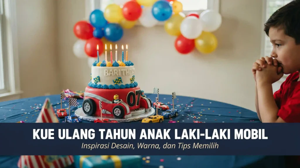 Kue Ulang Tahun Anak Laki Laki Mobil