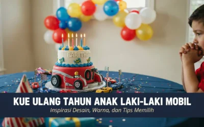 Kue Ulang Tahun Anak Laki Laki Mobil: Inspirasi Desain, Warna, dan Tips Memilih